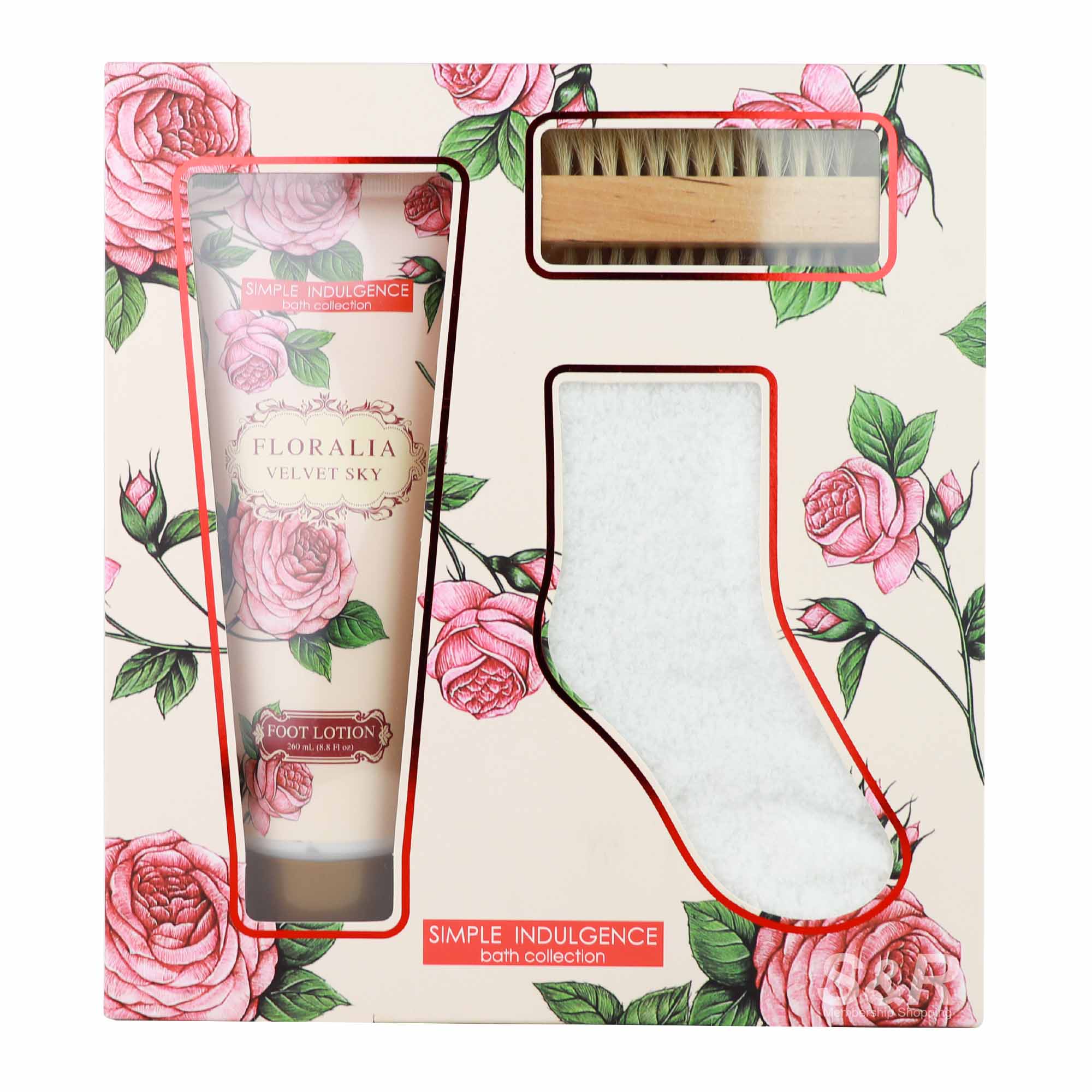 Simple Indulgence Bath Collection Foot Lotion 1 Set